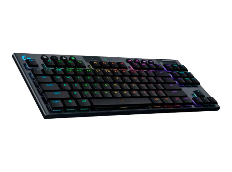 TECLADO LOGITECH G915 X TKL LIGHTSPEED/ BT LIGHTSYNC RGB / KEYCONTROL BLACK (920-012715) - 2