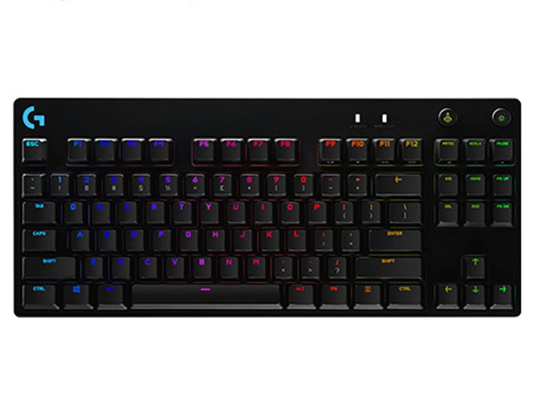 TECLADO LOGITECH PRO KEYBOARD RGB USB BLACK (920-009388) - 1