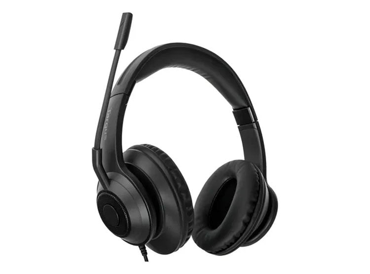AUDIFONO C/MICROF. TARGUS AEH102TT USB-A 40MM OVER-EAR NOISE-CANCELLING MUTE BLACK (AEH102TTLP) - 2