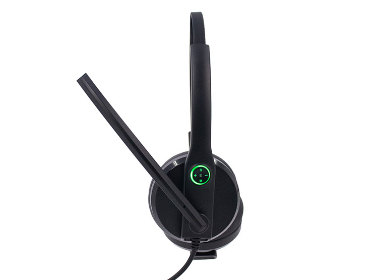 AUDÍFONO TEROS TE-8039CS, USB, NEGRO - 3
