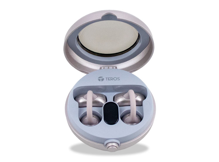 AUDÍFONOS INALÁMBRICOS TEROS TE-80712RS, BLUETOOTH, CARGA TIPO C, ROSE TITANIUM - 2