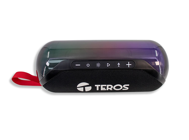 PARLANTE INALÁMBRICO TEROS TE6047N, 20W, BT: 5.3, ILUMINACIÓN RGB, COLOR NEGRO - 2