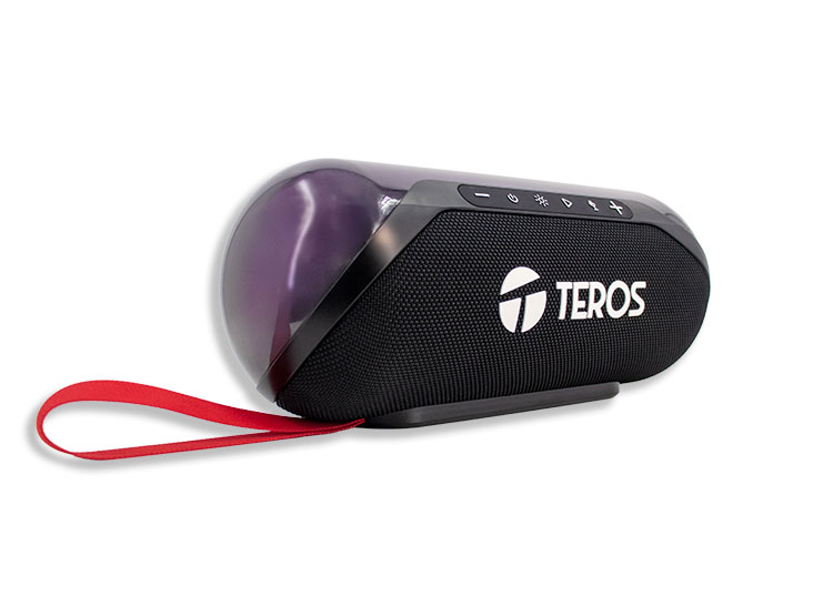 PARLANTE INALÁMBRICO TEROS TE6047N, 20W, BT: 5.3, ILUMINACIÓN RGB, COLOR NEGRO - 3