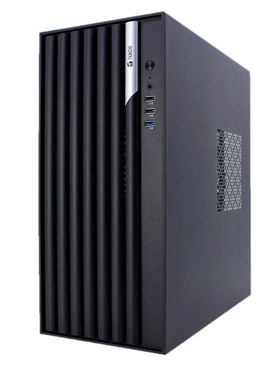 CASE TEROS TE-1036S, FACTOR DE FORMA ATX, 250 W, USB 3.0 / 2.0, AUDIO, NEGRO. - 2