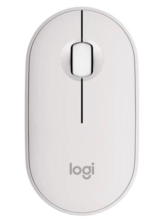 MOUSE LOGITECH PEBBLE 2 M350S BLUETOOTH/WIRELESS WHITE (910-007047) - 1