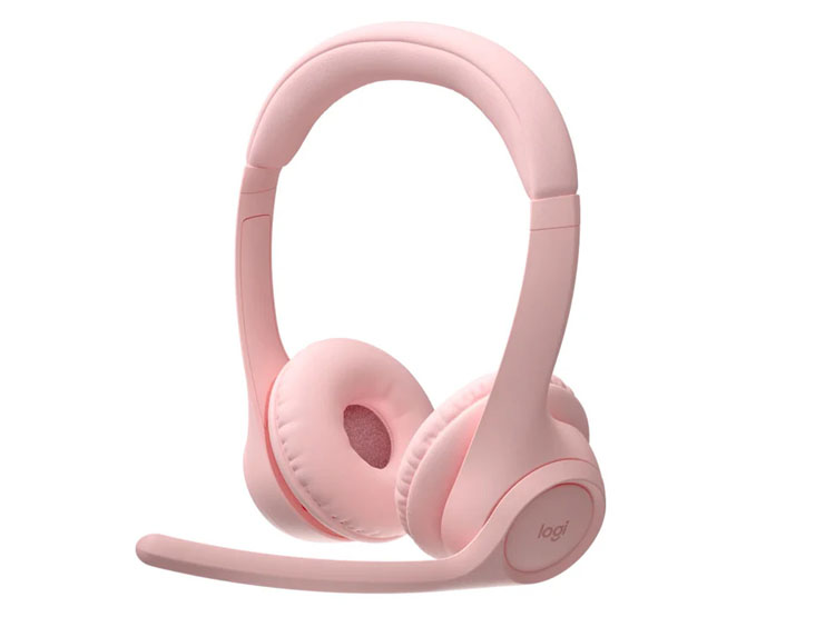 AUDIFONO C/MICROF. LOGITECH ZONE 300 BLUETOOTH/20HRS ROSE - 4