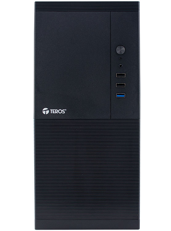 CASE TEROS TE-1033S, MINI TOWER ATX, 250 W, USB 3.0 / 2.0, AUDIO HD, NEGRO - 2