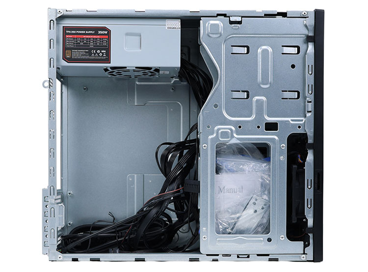 CASE TEROS TE-1040S, TFX, 350 W, USB 3.0 / USB 2.0, SOPORTA ITX / MICRO-ATX / MINI-ATX - 4