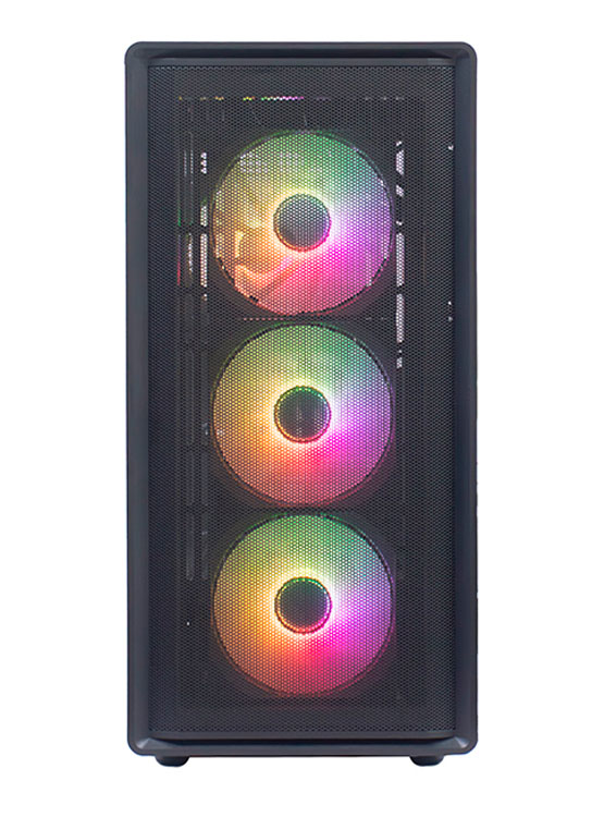 CASE SIN FUENTE GAMER TEROS TE-1323G, ITX, M-ATX, ATX, 3.5' Y 2.5', NEGRO - 2