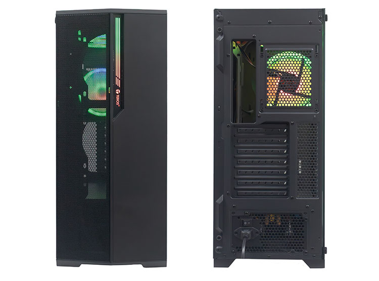 CASE GAMER TEROS TE1175N, MID TOWER, NEGRO, USB 3.0, USB 2.0, AUDIO. - 2