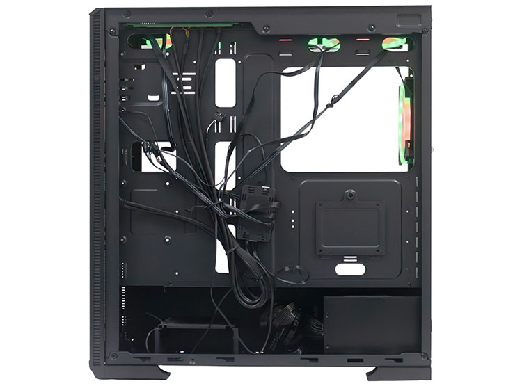 CASE GAMER TEROS TE1175N, MID TOWER, NEGRO, USB 3.0, USB 2.0, AUDIO. - 6