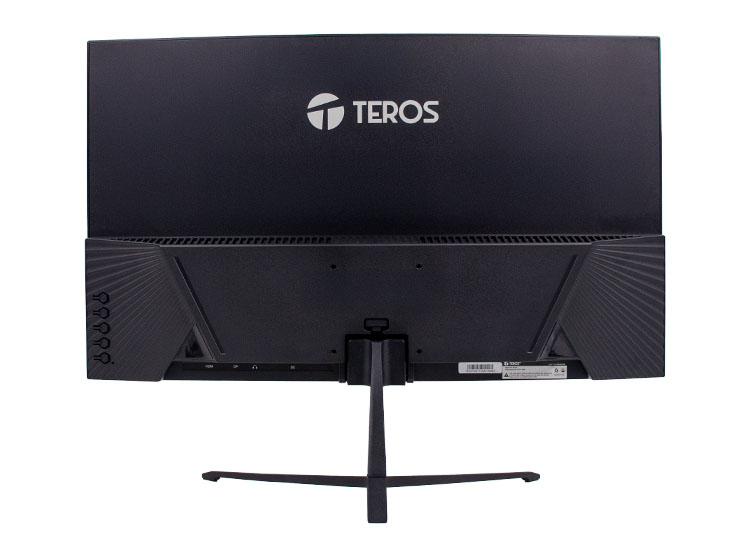 MONITOR CURVO GAMING TEROS TE-2476G 23.8' FHD VA 180HZ 1MS HDMI DP AUDIO OUT NEGRO - 3