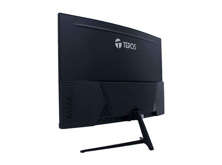 MONITOR CURVO GAMING TEROS TE-2787G 27' FHD VA 180HZ 1MS HDMI DP AUDIO OUT NEGRO - 4