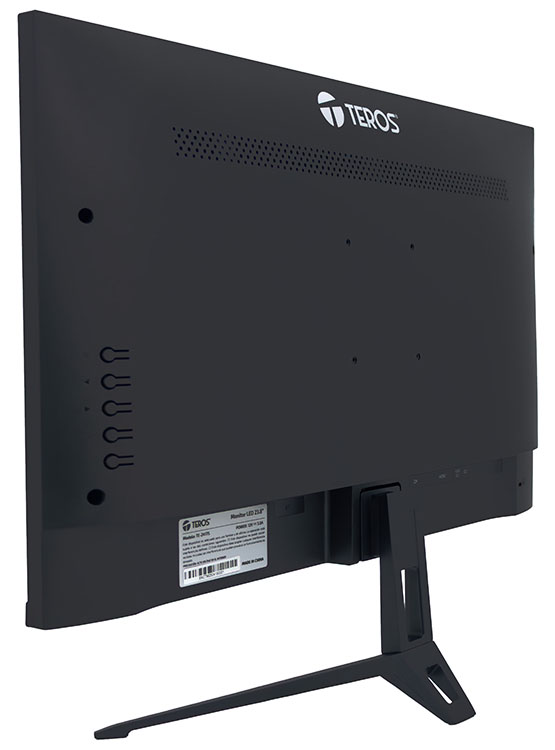 MONITOR PLANO TEROS TE-2417S, 23.8' FHD IPS, 144HZ, 1MS, HDMI, DP, AUDIO OUT, PARLANTES - 4