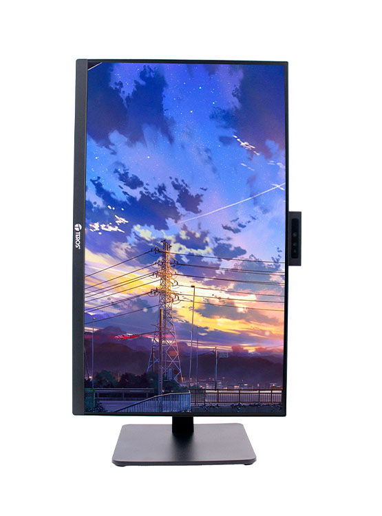 MONITOR PLANP TEROS TE-2416CS, 23.8' QHD IPS, 100HZ, 1MS, HDMI, DP, CÁMARA, MICRÓFONO - 3