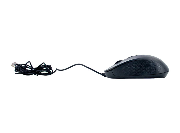 MOUSE ÓPTICO TEROS TE-1229S, USB, 4 BOTONES, NEGRO - 2