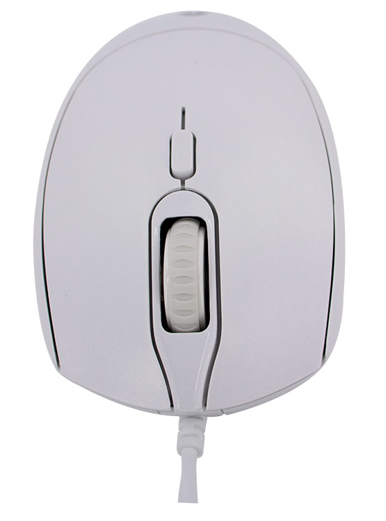 MOUSE ÓPTICO TEROS TE-1225S, 800-1200-1600 DPI, USB, 4 BOTONES, COLOR BLANCO - 2