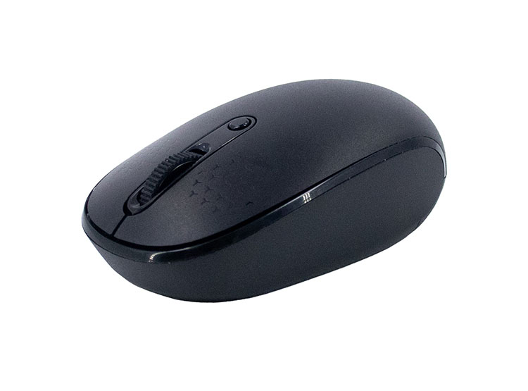 MOUSE INALÁMBRICO TEROS TE-1237S, BT 5.0, 2.4GHZ, USB, COLOR NEGRO - 1