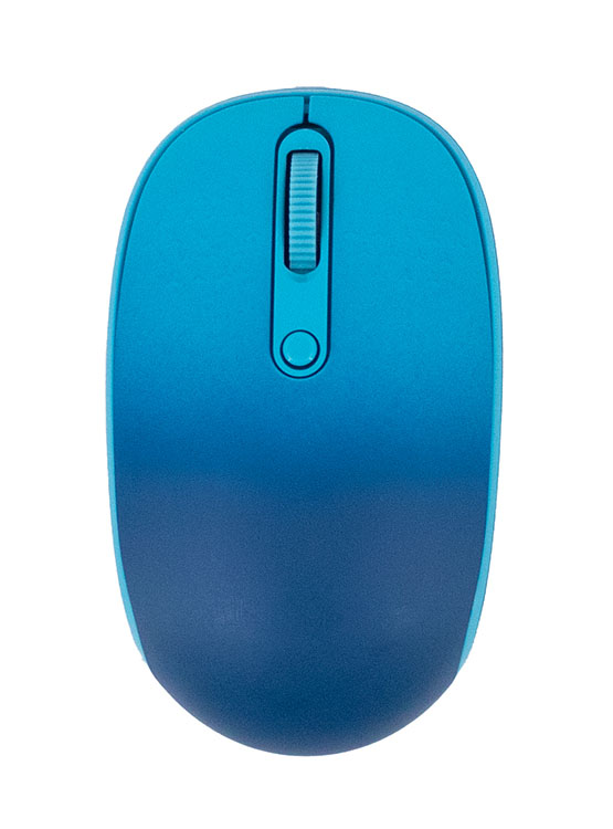 MOUSE INALÁMBRICO TEROS TE-1240S, 2.4GHZ, 4 BOTONES, USB, COLOR AZUL - 1