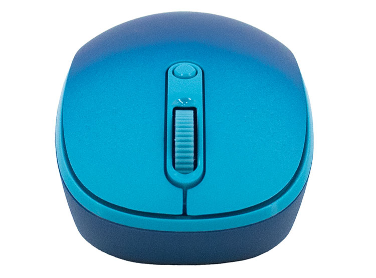 MOUSE INALÁMBRICO TEROS TE-1240S, 2.4GHZ, 4 BOTONES, USB, COLOR AZUL - 3