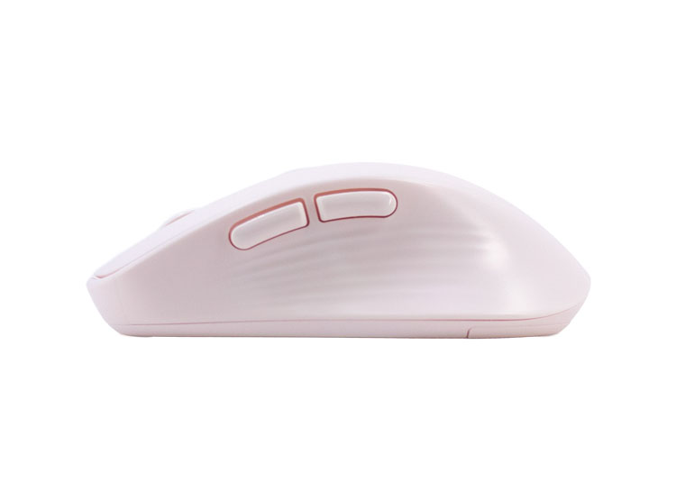 MOUSE INALÁMBRICO TEROS TE-1234S, 2.4GHZ, 6 BOTONES, USB, ROSADO - 3
