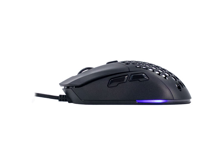 MOUSE GAMER TEROS TE-1232G, DPI HASTA 7200, RGB, 7 BOTONES, ÓPTICO, NEGRO - 2
