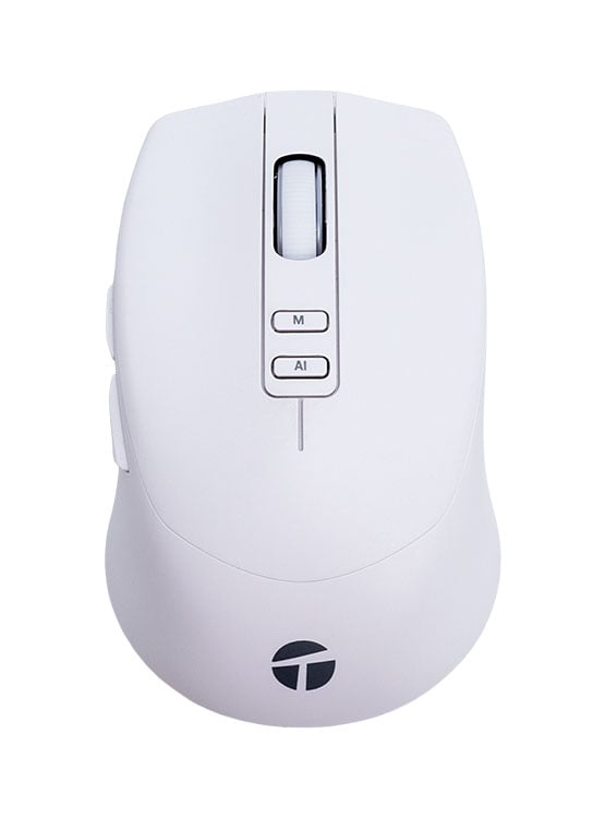 MOUSE INALÁMBRICO TEROS TE-1250AI , 2.4GHZ, 8 BOTONES, IA, DPI 3200, USB, BT - 1