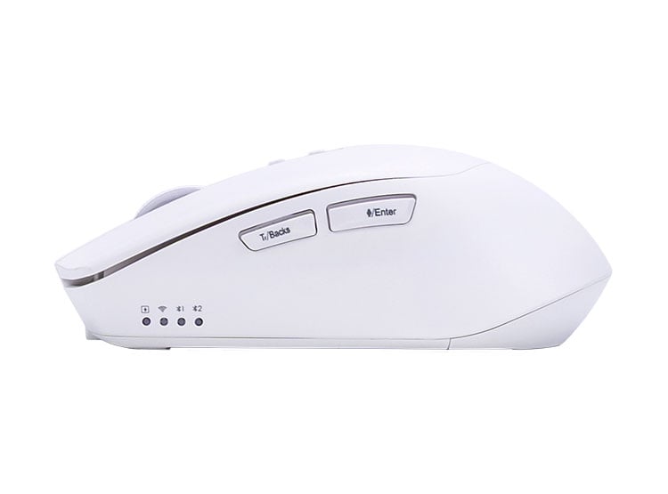 MOUSE INALÁMBRICO TEROS TE-1250AI , 2.4GHZ, 8 BOTONES, IA, DPI 3200, USB, BT - 4