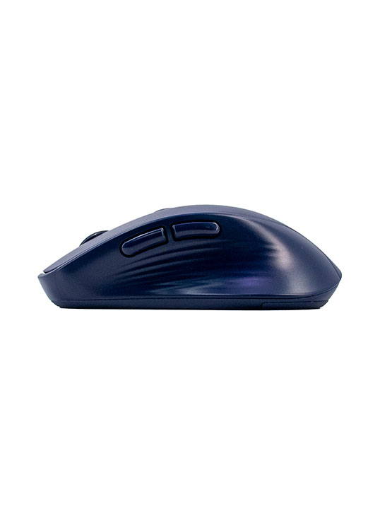 MOUSE INALÁMBRICO TEROS TE-1235S, 2.4GHZ, 6 BOTONES, USB, COLOR AZUL - 3