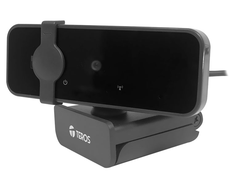 WEBCAM TEROS TE-9072, 2K, MICRÓFONO INCORPORADO, USB 2.0 - 1