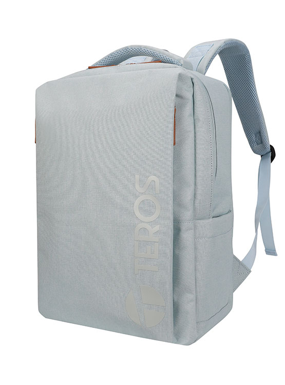 BACKPACK TEROS CITY III TE-9047SK, PARA NOTEBOOKS DE HASTA 15.6' - COLOR AZUL CLARO - 1