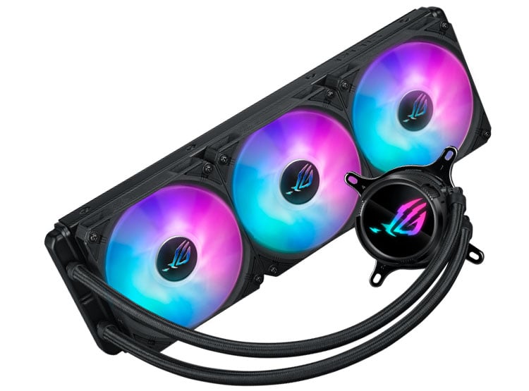 REFRIGERADOR LÍQUIDO DE CPU ASUS ROG STRIX LC III 360 ARGB - 1