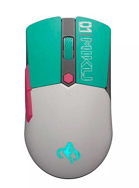 MOUSE ASUS TUF GAMING MINI WIRELESS HATSUNE MIKU EDITION, INALÁMBRICO USB, ÓPTICO - 1