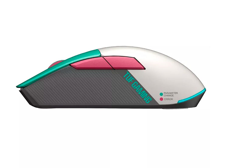 MOUSE ASUS TUF GAMING MINI WIRELESS HATSUNE MIKU EDITION, INALÁMBRICO USB, ÓPTICO - 3