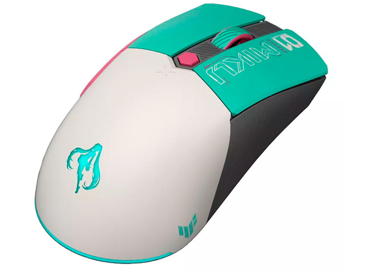 MOUSE ASUS TUF GAMING MINI WIRELESS HATSUNE MIKU EDITION, INALÁMBRICO USB, ÓPTICO - 4