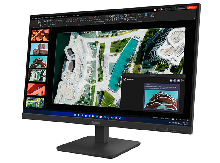 MONITOR PLANO LENOVO THINKVISION S27-4E, 27' WLED / FHD / IPS / HDMI / VGA - 2