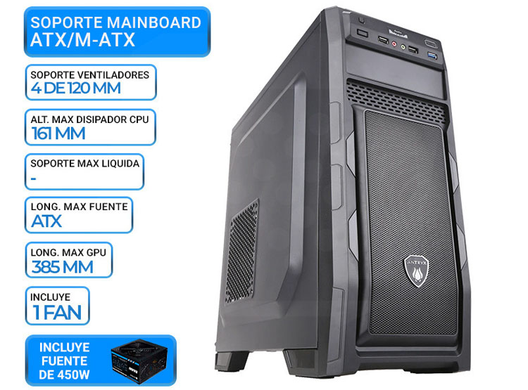 CASE ANTRYX XTREME E250 PLUS C/B450W - 1