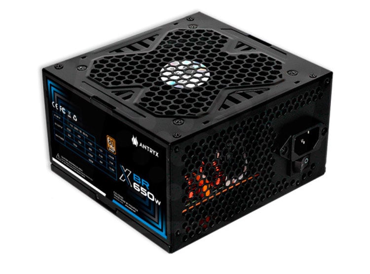 FUENTE DE PODER ANTRYX XBR-650, 80 PLUS BRONZE, 650W - 3