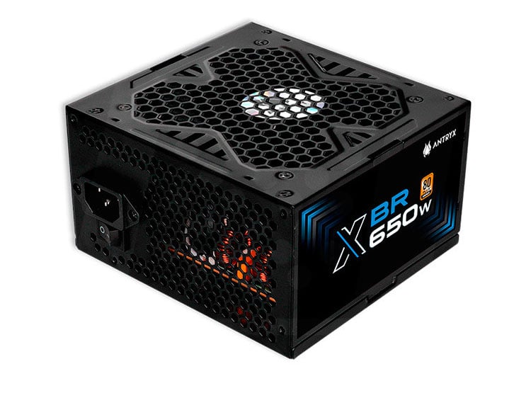 FUENTE DE PODER ANTRYX XBR-650, 80 PLUS BRONZE, 650W - 4