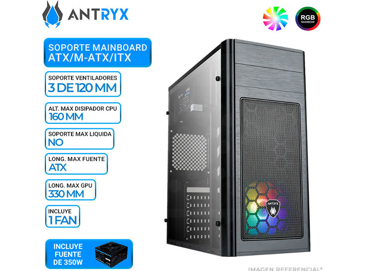 CASE ANTRYX ELEGANT 680, F/350W, RGB - 1