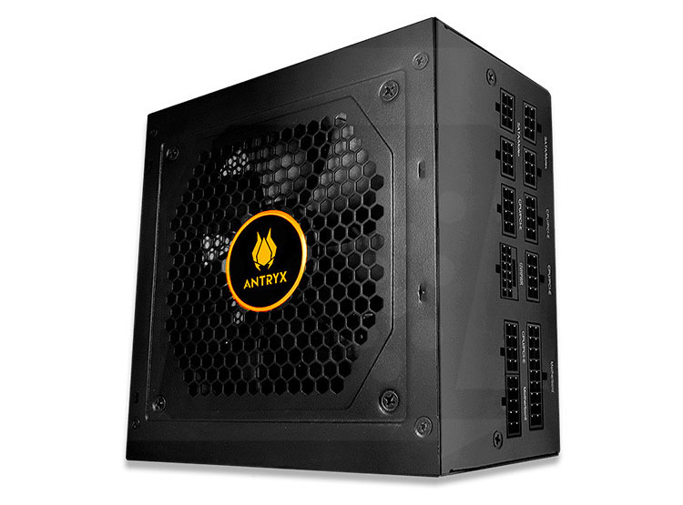 FUENTE DE PODER ANTRYX KIRIN GOLD EVO 850W, 80 PLUS GOLD MODULAR, 850W - 2