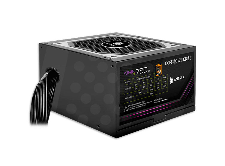 FUENTE DE PODER ANTRYX KIRIN V2 750W 80 PLUS BRONZE - 3