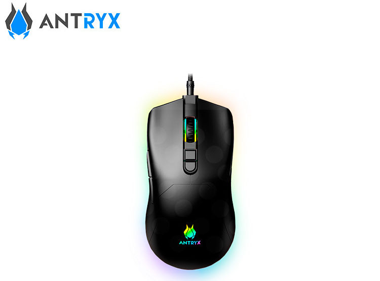 KIT GAMING ANTRYX GC-3100 X3 BLACK, TECLADO SWITCH BLUE, MOUSE Y AURICULAR - 4