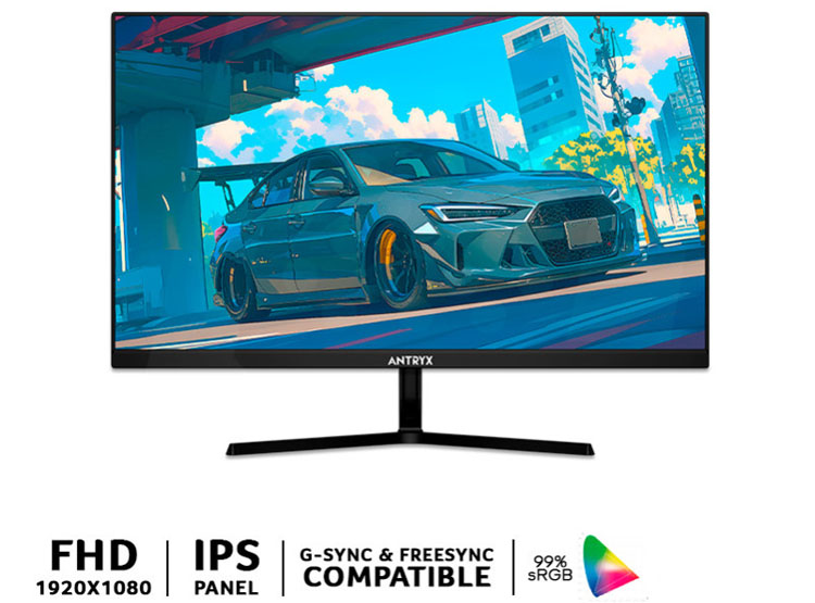 MONITOR GAMING ANTRYX VISION IPX2711GOL, 27' IPS, FHD, 144HZ, 1MS - 2