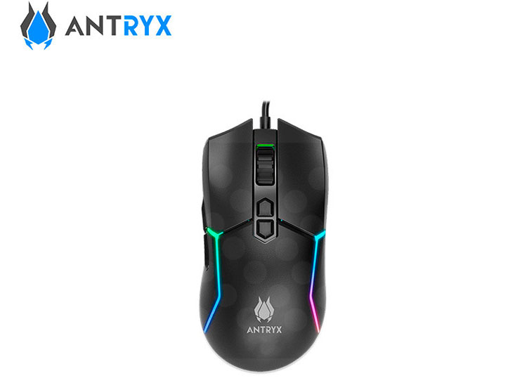 KIT GAMING ANTRYX GC-3500 BLACK, TECLADO MECANICO + MOUSE, SWITCH BLUE - 4