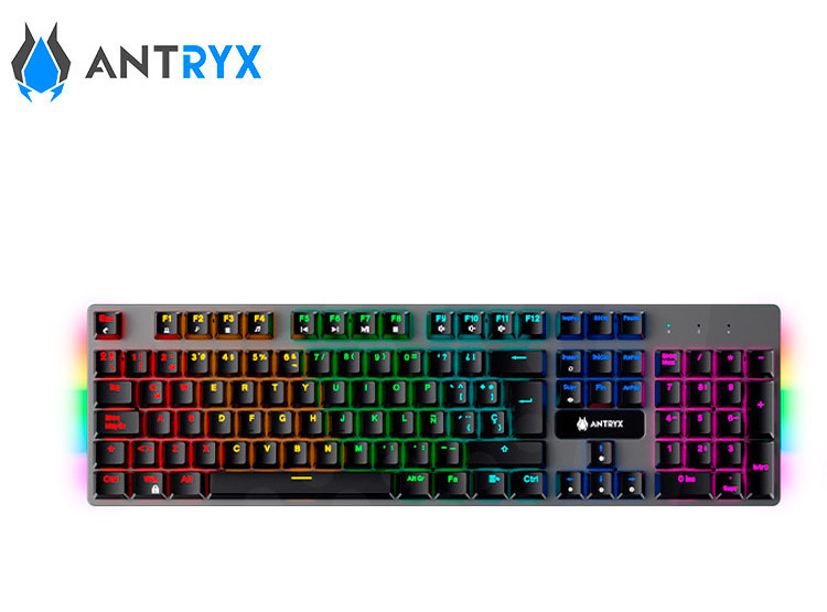 KIY WIRELESS ANTRYX GC-4500 TRIX, TECLADO MECANICO + MOUSE, SWITCH BLUE - 3