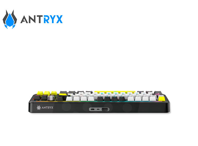 TECLADO MECANICO INALAMBRICO/BT ANTRYX TK950 PRO BLACK, SWITCH BLUE GATERON - 5