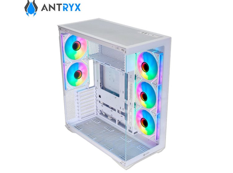 CASE ANTRYX FX 970 PRO, 5 COOLER ARGB, USB TIPO-C, 2 V/TEMPLADO - 2