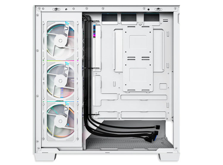 CASE ANTRYX FX 850 PRO WHITE, FAN X5 ARGB, USB TIPO C, V/TEMPLADO - 5