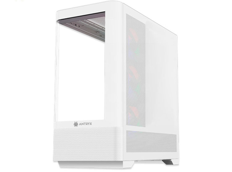 CASE ANTRYX FX 830 WHITE, FAN X4 ARGB, USB TIPO-C, V/TEMPLADO - 3